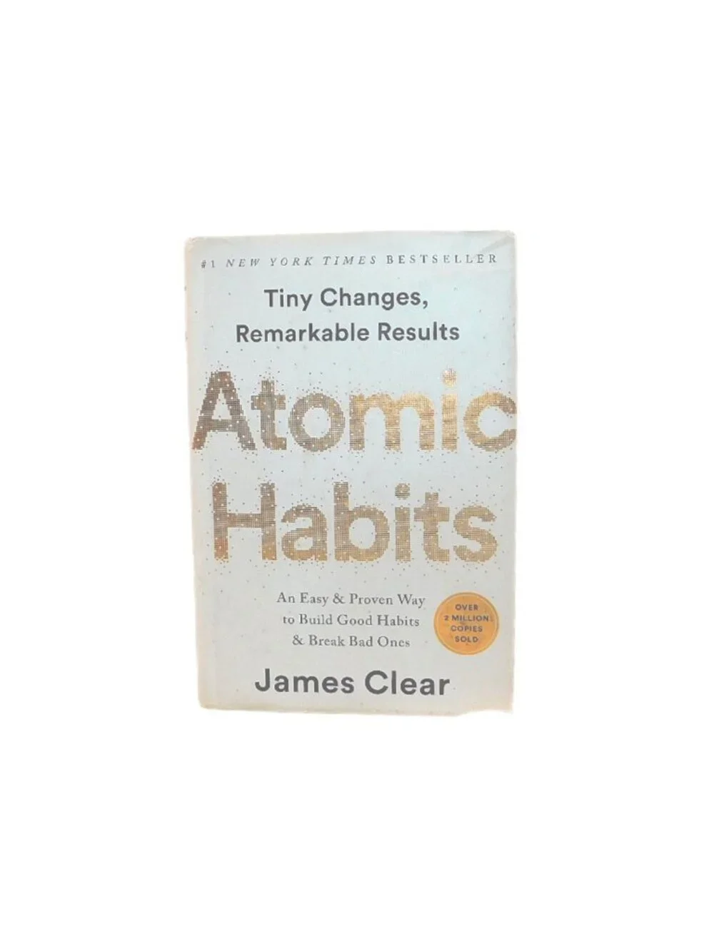 Atomic Habits by James Clear Hardcover Book Self Help Motivation